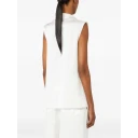 Max Mara Dame Topper Hvit S,