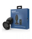 Nexus Tornado Roterende og Vibrerende Butt Plug - Svart - M