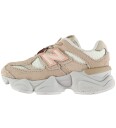 New Balance Sko   9060   Bungee Lace   Oppmerksom Grey   New Balance   22,5   Sko Beige Brun Grå
