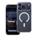 Forcell F Protect Clear Hybrid Premium Deksel for iPhone 17 Pro Max   Kompatibel med MagSafe Gjennomsiktig