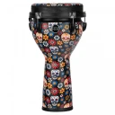 Meinl JD10DA-DH 10 Jumbo Djembe Day Of The Dead Designed Drum Head