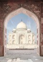 Taj Mahal India Agra Arc Plakat Plakat / 70x100cm