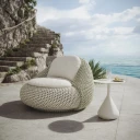 Dedon ATOLO loungestol C3A forest light 0220 spring mist 0221