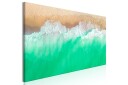 Tavla Coast 1 Part Narrow Green 135x45  