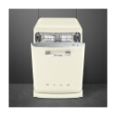 Smeg 50"s Style Oppvaskmaskin 60 cm med 13 kuvert Beige