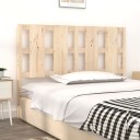vidaXL Sengegavl 145,5x4x100 cm heltre furu