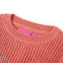 vidaXL Barnegenser strikket medium rosa 140