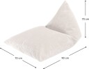 Wigiwama Big Lounger Saccosekk Marshmallow