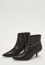 Make Way Heeled Leather Ankle Boot