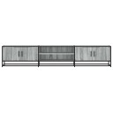 TV-benk grå sonoma 210x35x41 cm konstruert tre 8721102922893