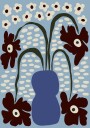 Dropping orange fern Plakat Plakat / 21x30cm