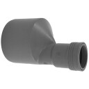 Wavin 110x50 mm Grå Reduksjon for Drensrør - Plast