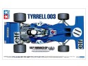 Tamiya 1/12 Tyrrell 003 Modellbil 1971 Monaco GP Vinner med Foto-etrerte Deler