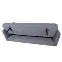 Sovesofa HOME4YOU Visby 200x88x93 cm Grå   grå
