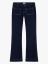 Wrangler Flare   Navy   25 x 32