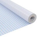  Vindusfilm Frostet Og Stripet Mønster 0,9x10 M PVC