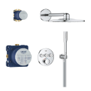 Grohe Precision Smartcontrol Dusjpakke For innbygning 3 uttak Krom
