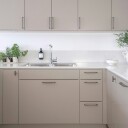 BESLAG HELIX STRIPE HÅNDTAK CC160MM MØRK BRONSE 309279-11