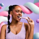 Gleeze Twisted Lip Mask Sunny Swirl