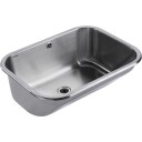 Intra Juvel servant 60 innfelt kuleventil stainless steel 660x510x250 mm