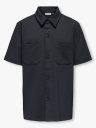 Only & Sons Jr Newkodyl Short Sleeve Shirt Sweat Blå 146