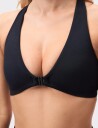 STRONGER Front Closure Sports Bra Black S