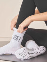 Moonchild Yoga Wear Moonchild Pilates Socks - White - S (36-38)