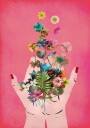 Blooming in Hands Plakat Plakat / 50x70cm