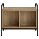 vidaXL Kaffebord Artisan eik 50 x 49 x 41 cm Konstruert tre