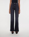 7 For All Mankind Dame Jeans Svart W24,