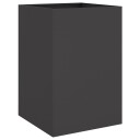 vidaXL Plantekasse svart 52x48x75 cm stål