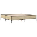  Sengeramme sonoma eik 180x200 cm konstruert tre og metall 8721102609732