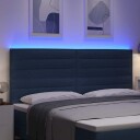  LED Hodegjerde Liner Design Blå 100 cm Stoff