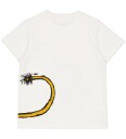 Green Cotton x WWF T skjorte   Balsam Cream m. Løve   Green Cotton   4 år 104   T skjorte   Hvit