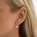 Timi Of Sweden Sutton Classic Heart Hoop Earrings