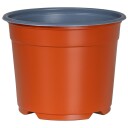 vidaXL Rund Blomsterpotte 50 pcs Terrakotta Ø 10 x 8 cm Plast