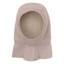 Huttelihut Camel Melange Elefantlue Ull Strikk Windstop 12-24 mdr/50