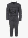 Lindberg Kåbdalis Merino Undertøysdress Merinomix Anthracite 98 104