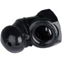 Master Series Detained Black Restrictive Kyskhetsbelte - Svart - Svart