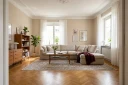 Valencia Ekstra dyp 4 seters sofa med sjeselong høyre   Beige