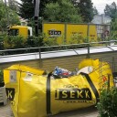 Isekk Standard Avfallsekk 1300kg for Byggeavfall - Miljøvennlig Mål: 0,8 m3
