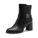 Tamaris Dame Sko Svart 37 EU,