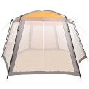 vidaXL Bassengtelt stoff 660x580x250 cm grå