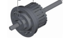 Shimano innvendig for dynamo nav DC C6000 1R