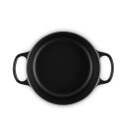 Le Creuset  Rund støpejernsgryte 4,2L/24 cm matt svart