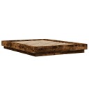  Sengeramme røkt eik 140x190 cm konstruert tre 8721102618598