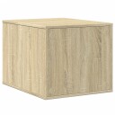 Vidaxl Skap Til Kattetoalett Sonoma Eik 47X59X42 cm Konstruert Tre