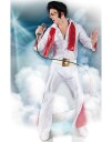 Boland Elvis Inspirert Herrekostyme med Belte og Skjerf Strl M/L