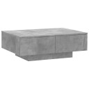 vidaXL Salongbord betonggrå 90x60x31 cm sponplate