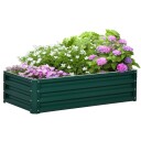 Rustfri stålplantekasse for hage 120x60x30,5 cm